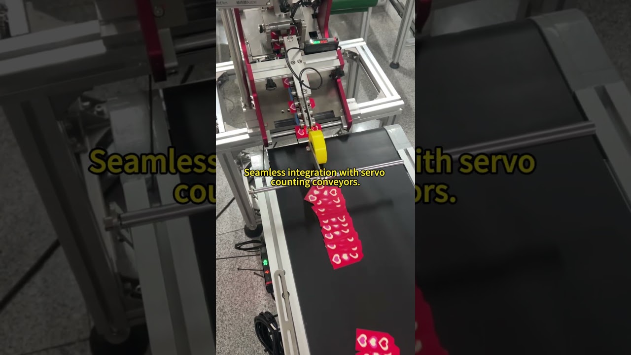 ⚡ High-Speed Card Feeding Machine  | Servo Counting · Fish-Scale Stacking