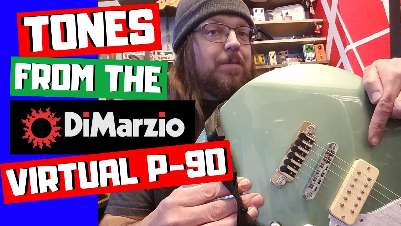 Dimarzio Virtual P 90 Demo - YouTube