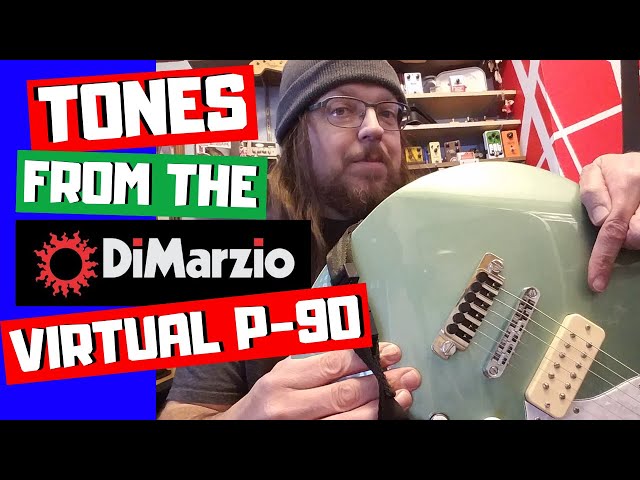 Dimarzio Virtual P 90 Demo - YouTube