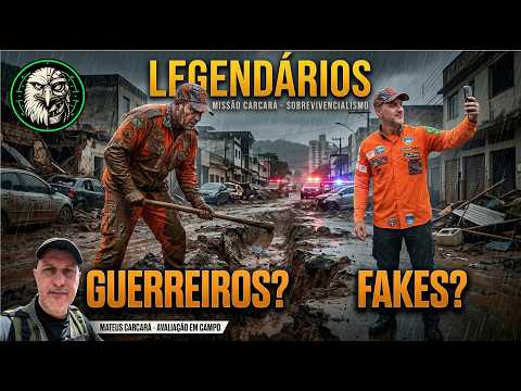 LEGENDARY: FAKE or WARRIORS? Actions taken during the tragedy in Juiz de Fora and Ubá. Survivalism.