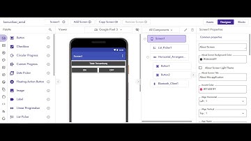 Kodular & Arduino - Bluetooth Communication #1