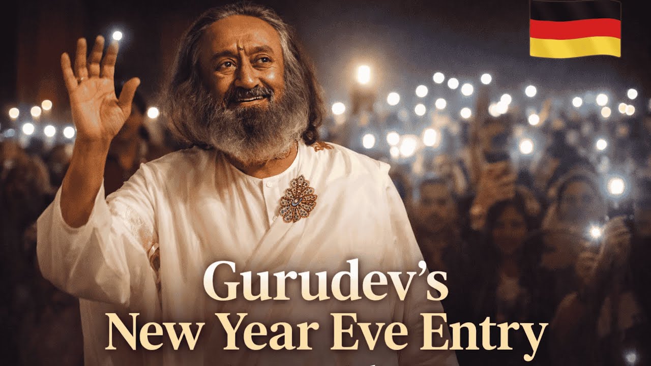 Gurudev’s New Year Eve Entry Germany Ashram 2026