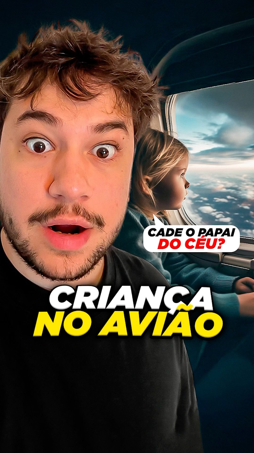 criança no avião #livedobrino #humor #MundinhoBrino
