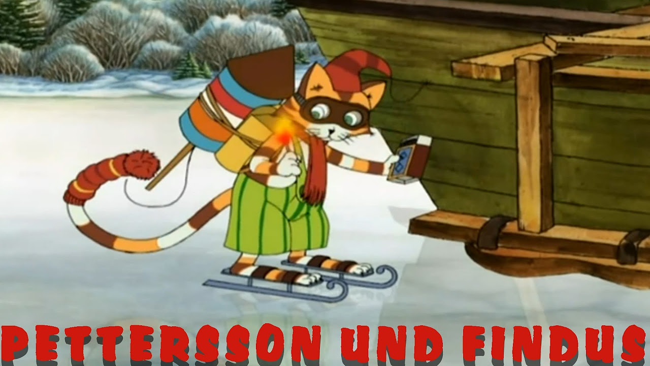 Petterson und Findus ein Feuerwerk für den Fuchs