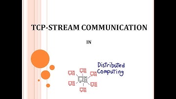 TCP STREAM COMMUNICATION in DISTRIBUTED SYSTEMS(DS) //in TELUGU