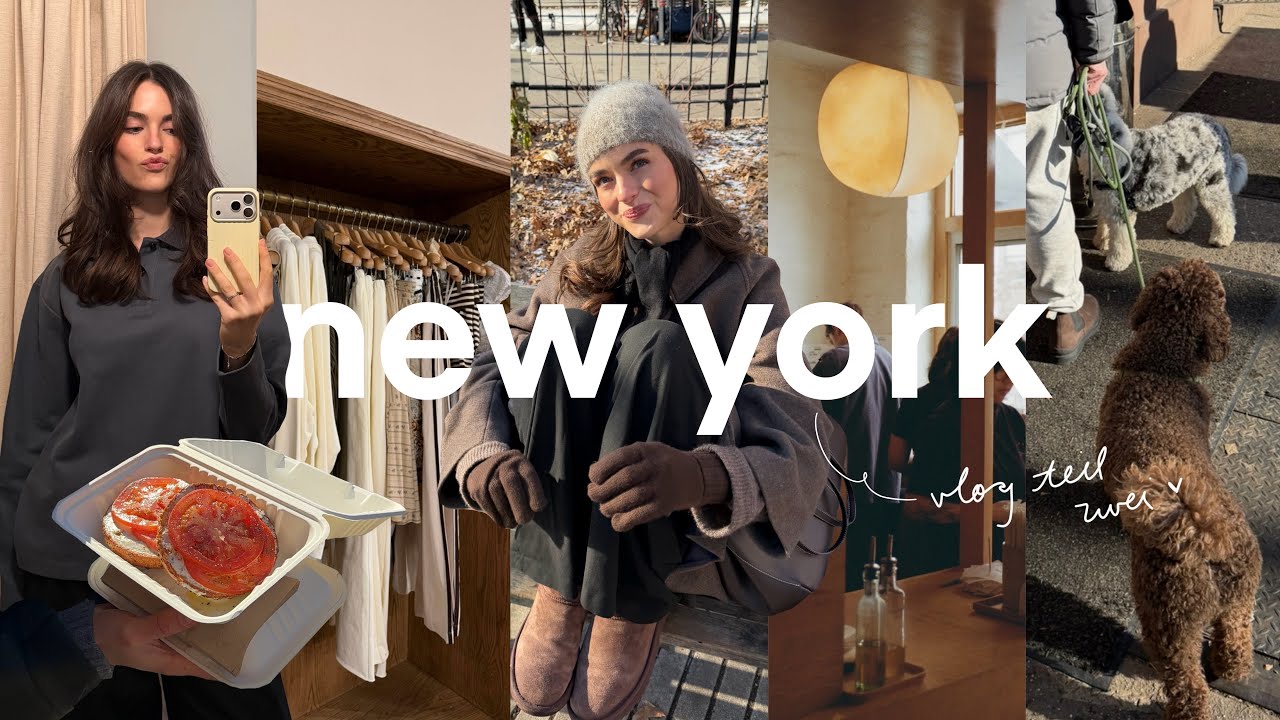New York Vlog (Teil 2)🤍🗽die besten Bagels & Shoppen | Fabienne Bethmann