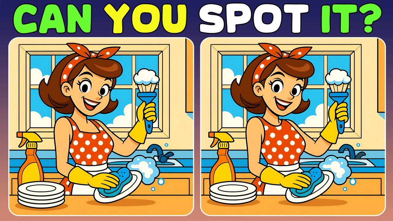 Найдите 3 отличия за 90 секунд | Тренируйте память быстро! 《Немного сложнее》