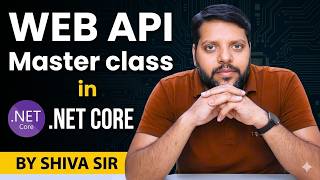 What is Web API in .NET Core? 🔥 Complete Beginner Guide | Live Class by Shiva Sir (2026)