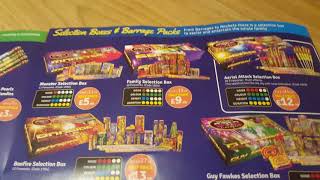 The Range Fireworks Brochure Leaflet 2017