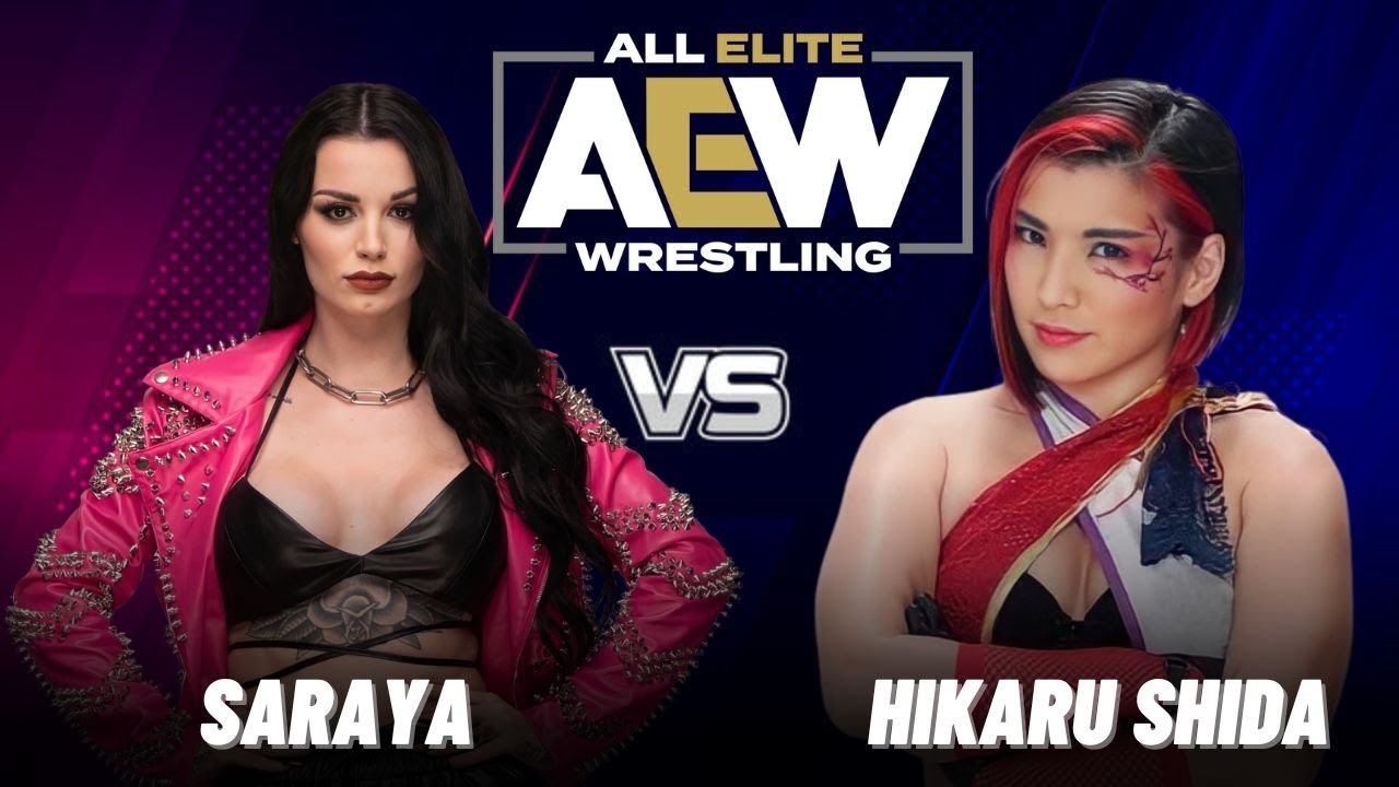 Full Match Hikaru Shida Vs Saraya Aew Dynamite Wwe K Youtube