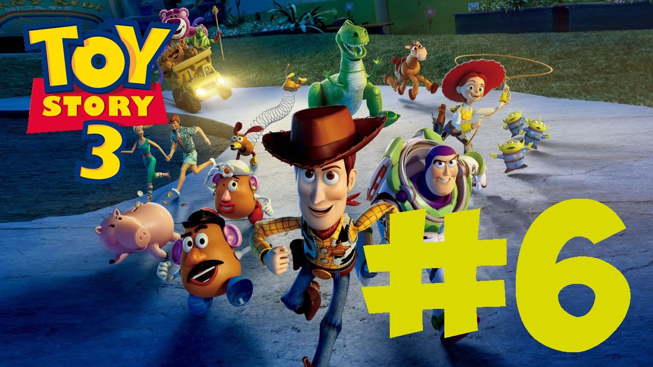 Toy Story 3 The Video Game: Mission 6 - Sunnyside Escape! (HD Gameplay)