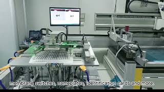 Vility Vt6090 Ccd Screen Printing Machine For Fpc, Pcb, Membrane Switch