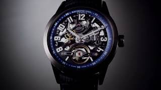 RAYMOND WEIL | Blue Freelancer Skeleton Watch