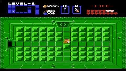 The Legend of Zelda for Nes Dungeon 8 Quest 2 walkthrough