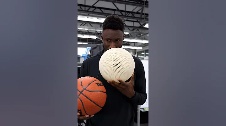 This Airless Basketball is 3D Printed! - DayDayNews