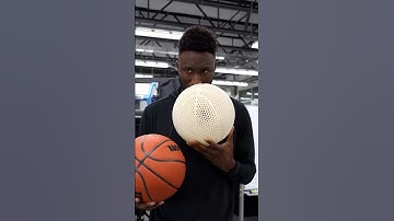 This Airless Basketball is 3D Printed!