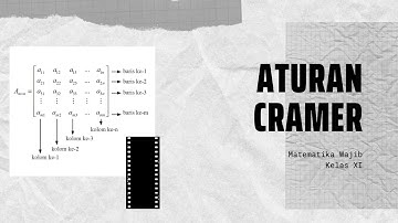 Aturan Cramer