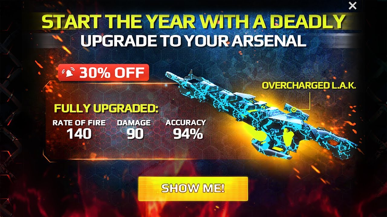 Getting Overcharged L.A.K. From Tactical Bundle - Modern Combat 5