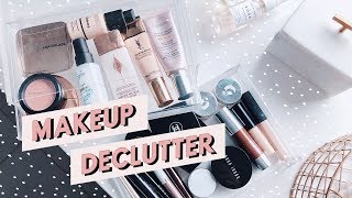 MAKEUP CLEAR OUT + SKINCARE DECLUTTERING | ORGANISE WITH ME | I Covet Thee