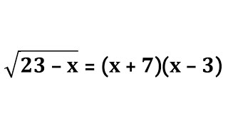 International Math Olympiad Algebra Question | Find the Value of x ?