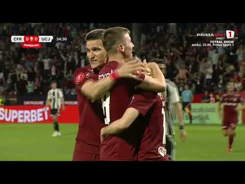 REZUMAT. CFR Cluj - "U" Cluj 1-0. Feroviarii şi-au luat revanşa!
