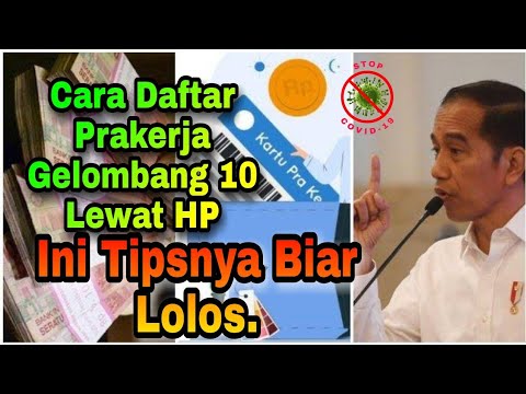 Cara daftar kartu prakerja gelombang 10