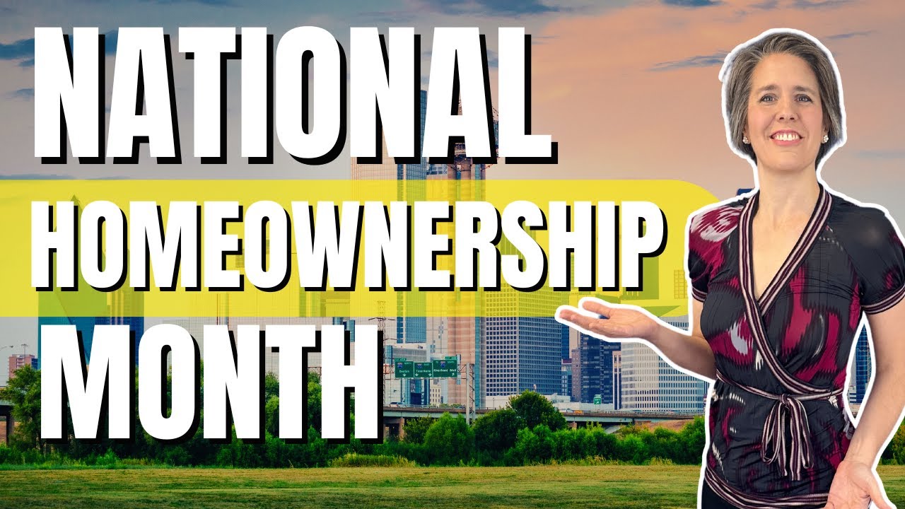 JUNE is National Homeownership Month!