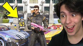 JOGANDO COMO O ALOK DO FREE FIRE NO GTA 5!! (Incrível)