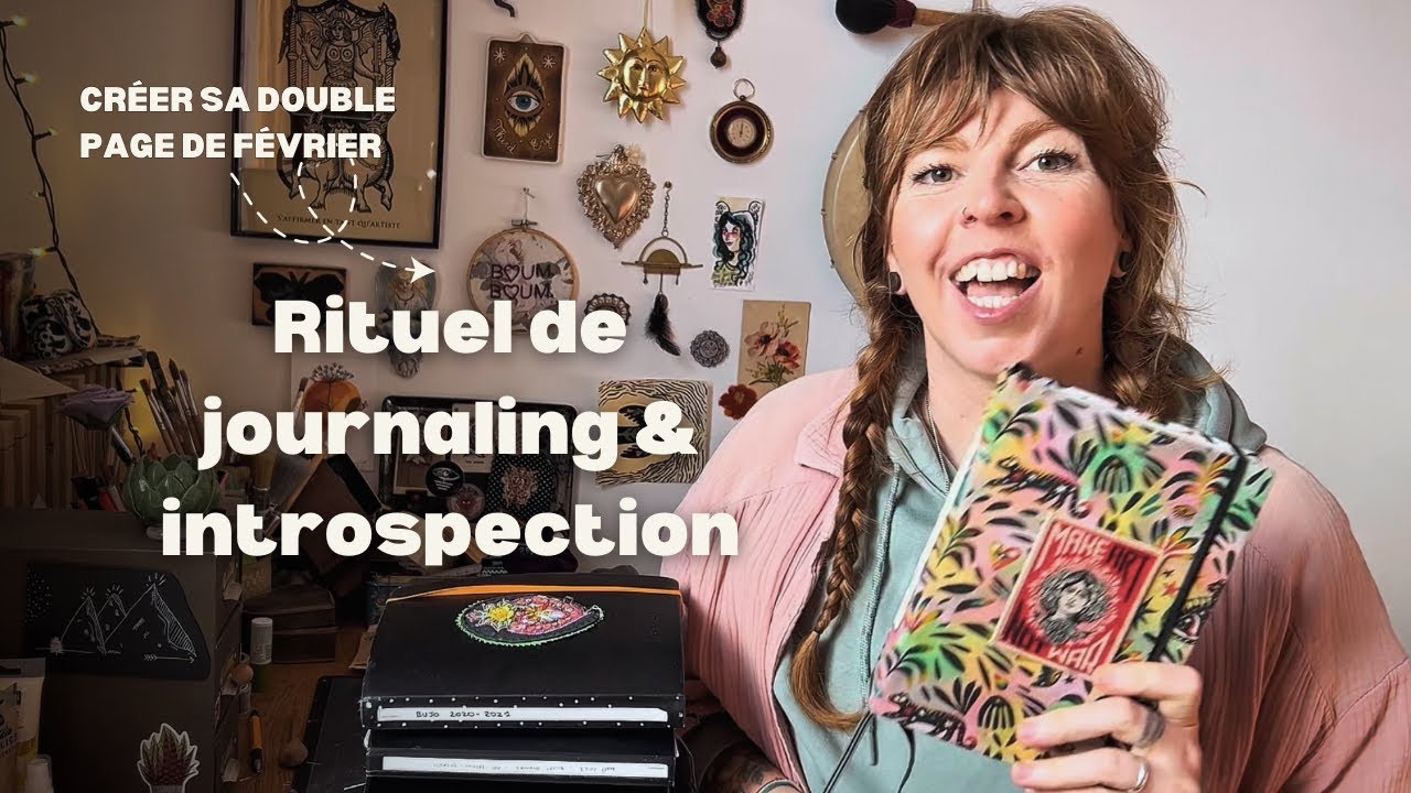 Créer sa page du mois sur son journal. Rituel de journaling & introspection