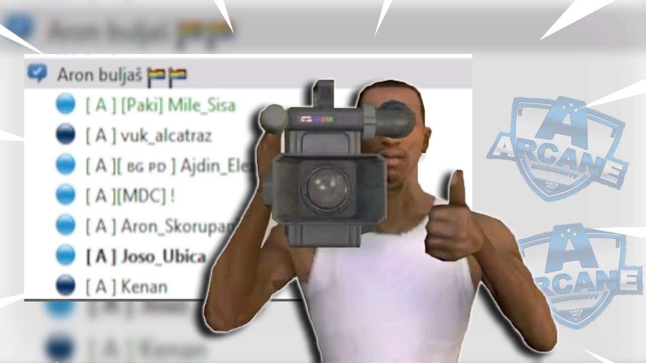 Citer se druzi sa fanovima i propalicama na Arcane Samp Serveru