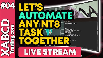NinjaTrader 8 - Task Automation and Live Streaming Together