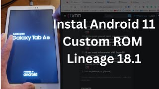 Instal Android 11 Custom ROM Lineage 18.1 onto Samsung Galaxy Tab A6 2016 SM T580 screenshot 5