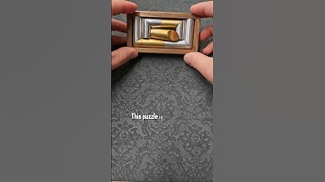 Can you fit all the pieces in?!! #puzzle #puzzles #brainteaser #amazing