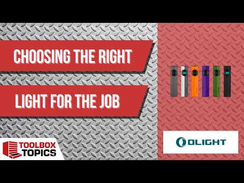Toolbox Topics: Choosing the Right Light for the Job | An Interview With Olight