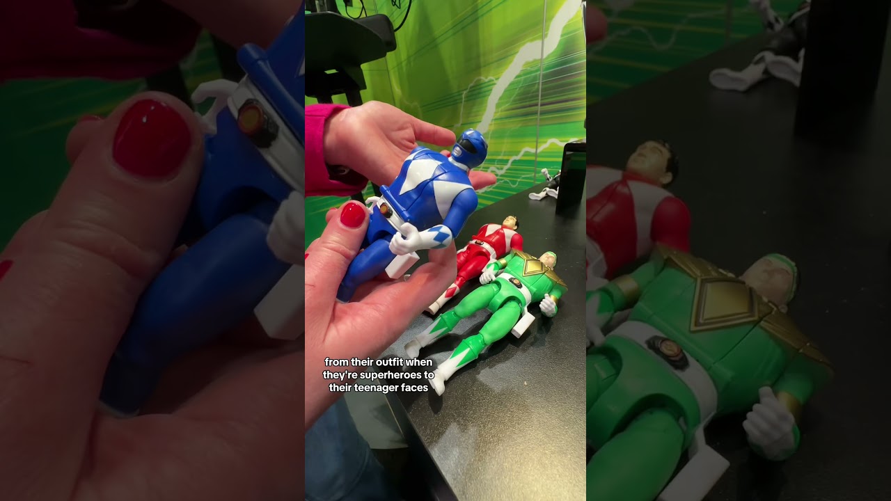 Auto Morphin Mighty Morphin Power Rangers by Playmates