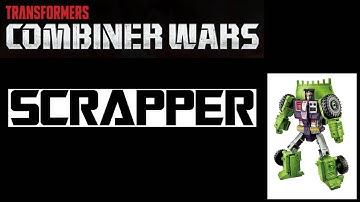 Transformers Combiner Wars Review - Voyager Class Constructicon Scrapper