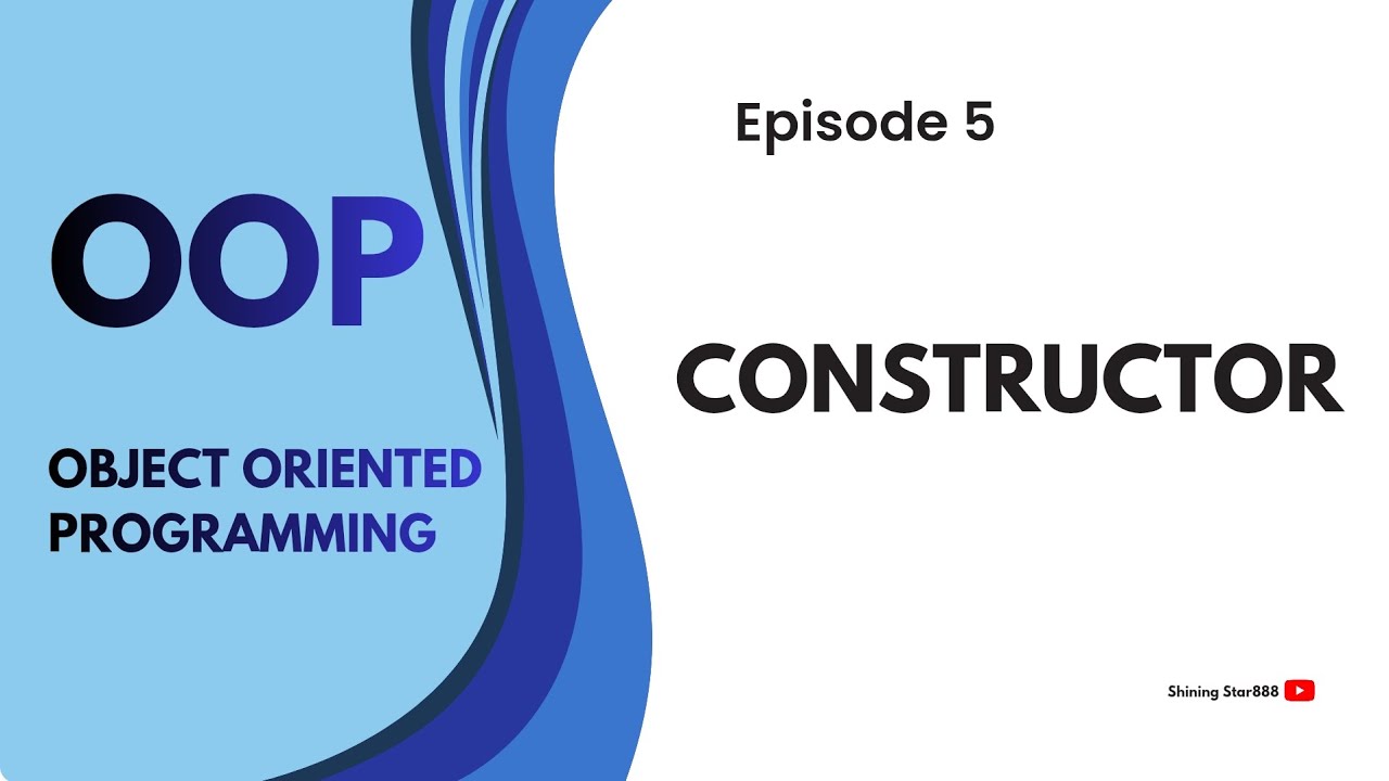 OOP [ Constructor ] - YouTube