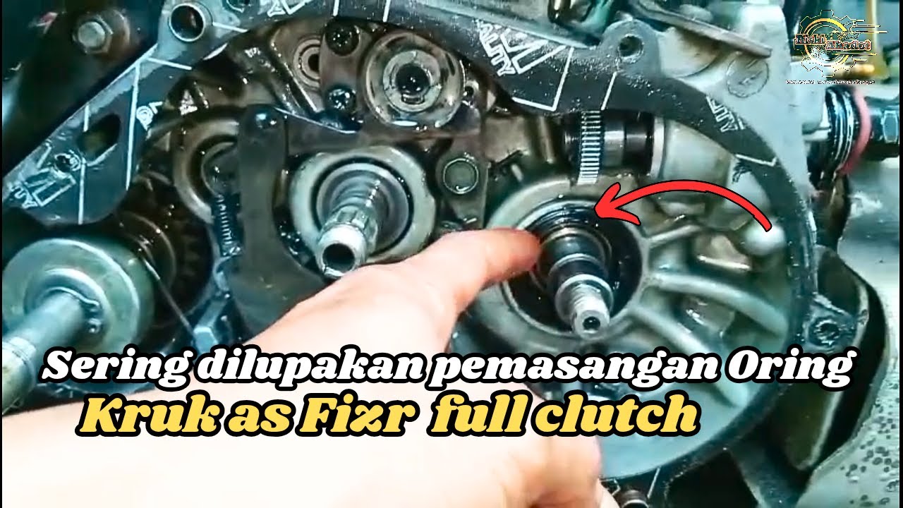Tutorial Cara Pemasangan O-Ring Kruk As F1ZR | Mesin Lebih Awet !!