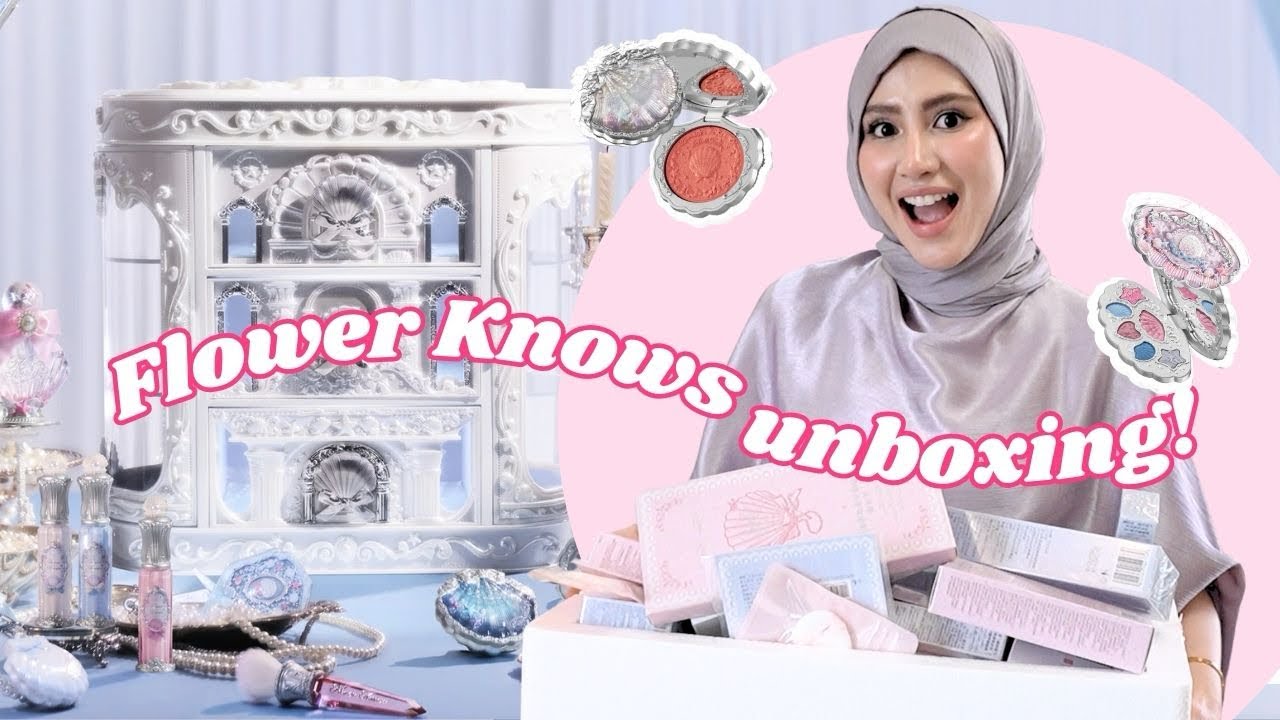 Unboxing Flower Knows Shells Jewel Collection!