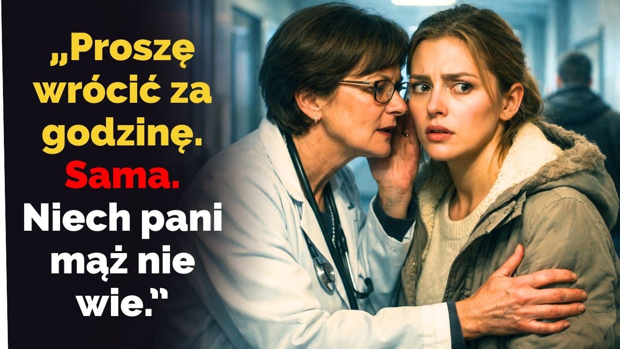 Lekarz zatrzymał mnie po wizycie: „Proszę wrócić za godzinę. Sama. Niech pani mąż nie wie.”