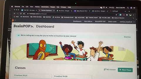How to login in to Brainpop Jr.