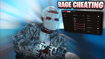 RAGE CHEATING ON A 500 POP SERVER ft. Injected.cc
