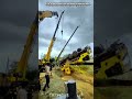 Extreme Crane Lifting Failure : Dangerous Heavy Machine Collapse