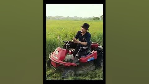 Máy Cắt Cỏ Ngồi Lái Nhật Bản Kioritz KM 960 Máy 18HP Cực Khỏe