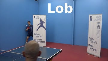 Lob | Table Tennis | PingSkills