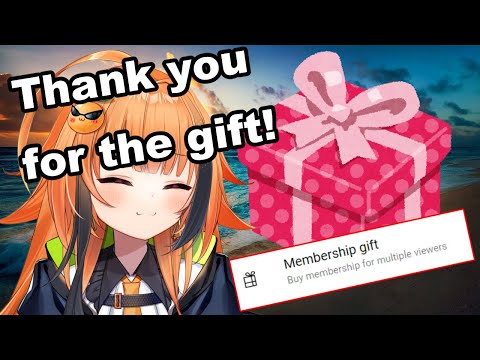 【CHAT】🎁Thank you for the gift!