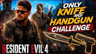 RESIDENT EVIL 4 REMAKE LIVE | KNIVES AND HANDGUN CHALLENGE 🔴 COMPLETE WALKTHROUGH WITH CHICAGO GUN screenshot 1