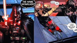 DARTH VADER GETS TRIGGERED WHEN OCHI MENTIONS SKYWALKER(CANON) - Star Wars Comics Explained