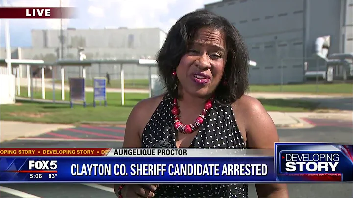 Clayton County sheriff's candidate arrested