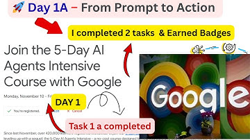 🚀 Day 1A – From Prompt to Action |  Build Your First AI Agent Using Gemini & ADK on Kaggle